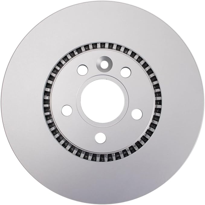 TRQ Front Brake Rotor Set G Coated Vented Compatible with 2012-2016 Honda CR-V