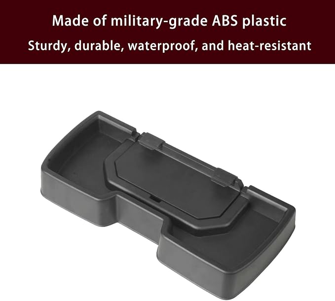 2-in-1 Phone Mount and Storage Tray for 2019-2026 Suzuki Jimny Phone Holder | Center Console Dash Organizer Storage Box Interior Accessories