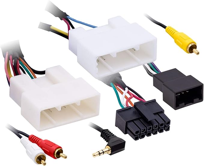 Metra 70-1765 Non Amplified Wiring Harness for 2018 and Up Toyota