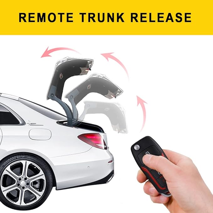BANVIE ① Passive keyless Entry Car Alarm System + ② Remote Engine Starter + ③ Push to Start Iginition Button (with Siren)