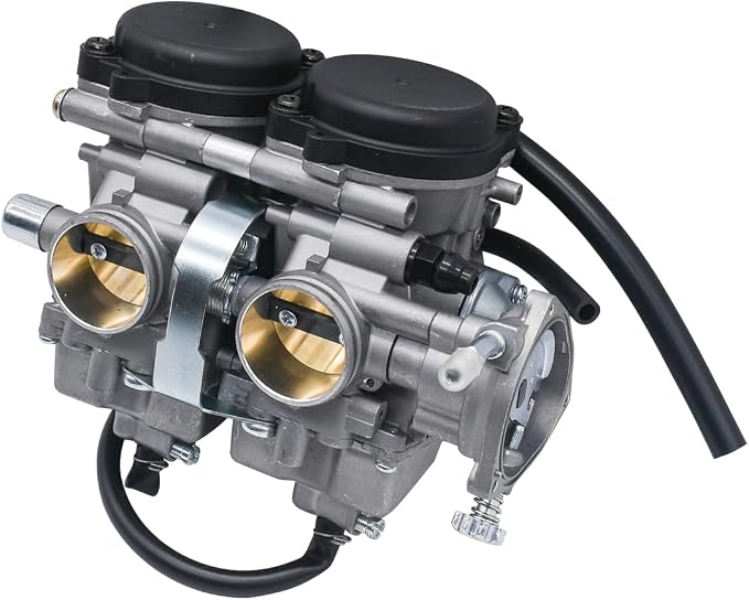 Carburetor with Air Filter Fit for Yamaha Raptor 660 660R YFM660 YFM 660R ATV Quad Carb 2001-2005 Fuel Petcock Valve