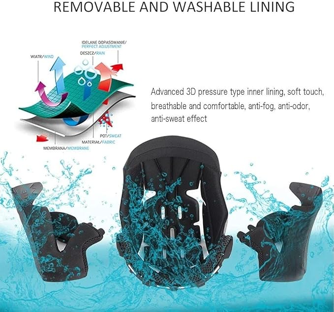 Bluetooth Modular Motorcycle Helmet DOT/ECE Approved Full Face Flip up Anti-Fog Double Visor Helmet Built-in Dual Speaker with Microphone for Adult Men and Women…