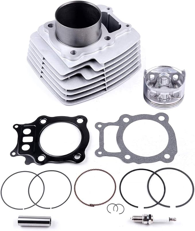 ECCPP New Cylinder Piston Ring Gasket for Honda for Rancher 350 for TRX350 for TRX350FE 4x4 2000 2001 2002 2003 2004 2005 2006 Cylinder Piston Gasket Top End Kit