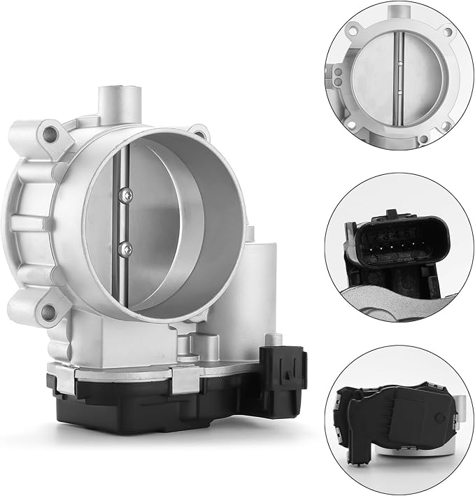 Electronic Throttle Body Assembly for Chrysler 300 Dodge Challenger Charger Durango Jeep Grand Cherokee Ram 1500 2500 3500 3.6L V6 5.7L V8 – OEM Replacement Part # S20414 67-7013 TB1181