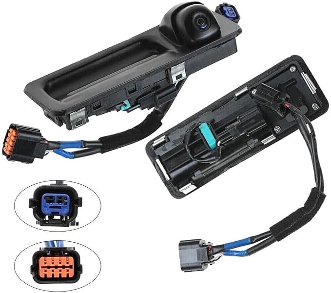 95760-B1100, 95760B1100, Car Rear View Backup Camera with Trunk Opening Handle for Hyundai Genesis 2015-2019