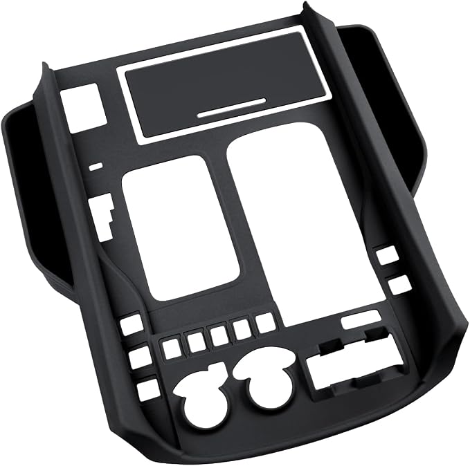 Seat Gap Multifunctional Tray for Lexue LX570 LX450d 2016-2022 Interior Accessories Central Control Storage Box Modification LX 570 LX 450d Internal Modification Accessories (2016-2022 Black)