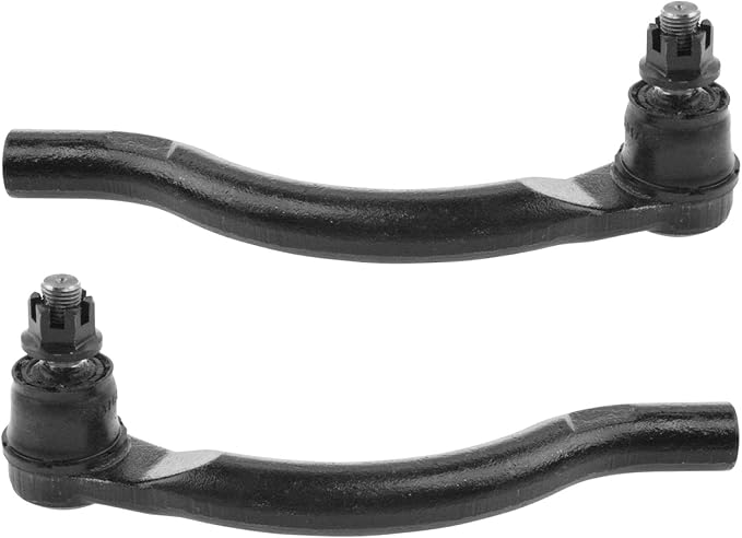 TRQ Outer Driver and Passenger Side Tie Rod Set 2 Piece Compatible with 2006-2011 Honda Civic