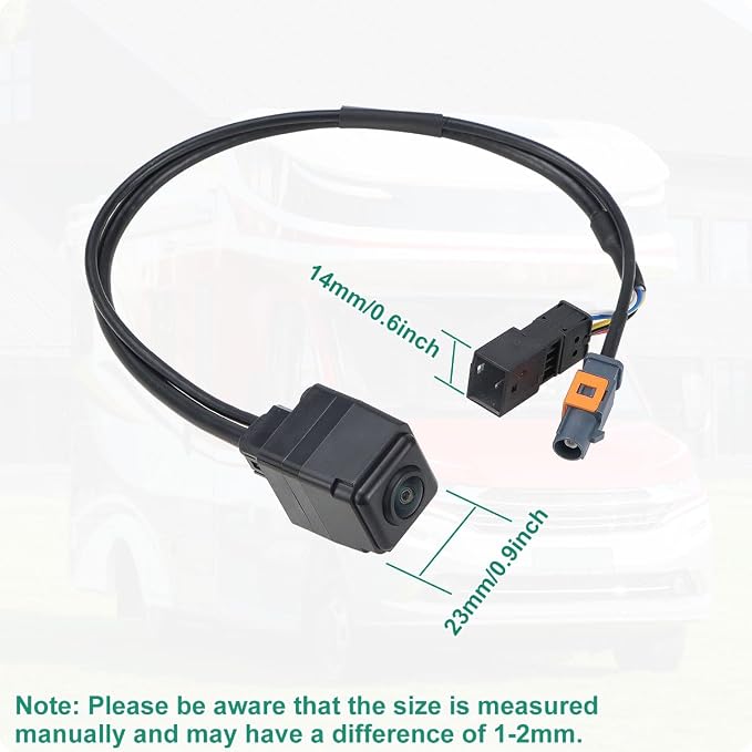 4M0980556A Rear View Camera Replacement for Macan 2015-2020, VW Touareg, Audi Q7 A4 A6 A5 A7 A8, Porsche Panamera 971, OE Backup Cam Replaces 4M0 980 556 A, 5Q0980556B, 5Q0 980 556 B by GreenYi