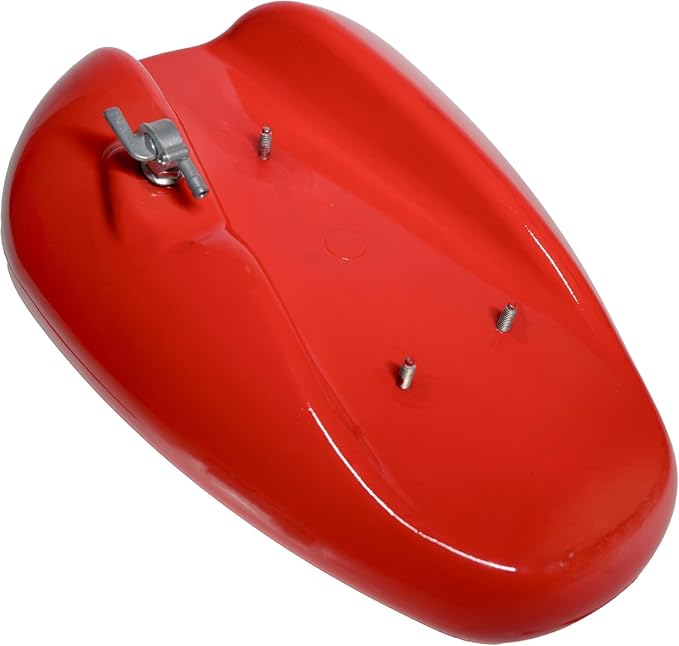 JMCHstore New Real Gas Fuel Tank for Coleman CT200UEX Axis M200 HS200-3 Hisun Fake Tank Replacement 196cc Mini bike (Red)