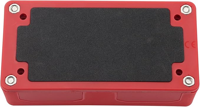 Bus Bar 12V 300A Heavy Duty Module 4 x 5/16" (M8) Posts Power Distribution Blocks, 300 Amp Battery Busbar Positive Powerbar 12 Volt-48V DC for Car Truck RV Solar Boat Marine, Red