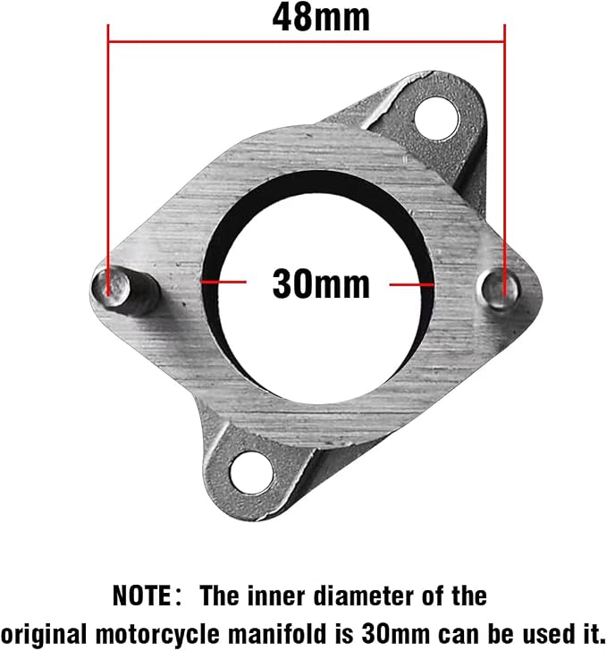 NIBBI Motorcycle Carburetor PE26FL Own Flange 150CC-200CC Carburetor With Carburetor Jets Fit YAMAHA KAWASAKI SUZUKI Apollo Dirt Bike Mini Bike SSR TTR KYMCO SYM TAOTAO Scooter Moped Horizontal Engine