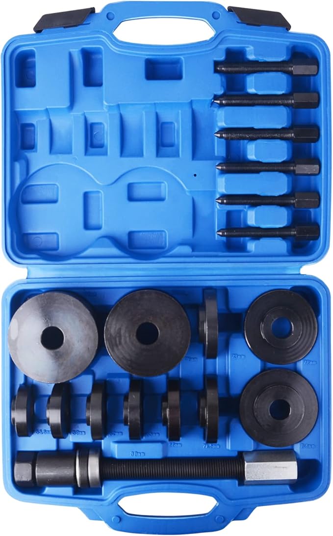 DAYUAN 19pcs Front Wheel Drive Bearing Removal Installation Service Tool Kit FWD Bearing Install Master Set Wheel Bearing Removal Kit