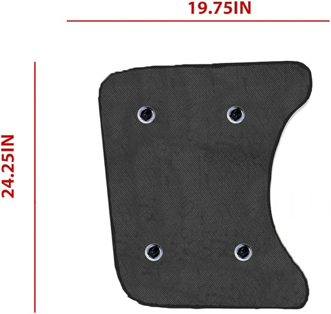 Side Window Sun Shade for Volvo VNL Semi-Truck - Custom Fit for Volvo VNL, VNM, VHT, VNR (All Years) - Interior UV Protection