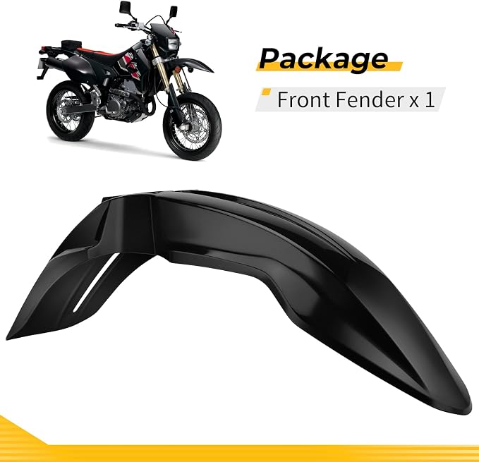 M MATI Black Front Fender for Suzuki DR-Z400SM 2005-2008 2013-2024 53111-29FA0-019 53111-29FA0-YLW 53111-29FA0-30H 53111-29FA0-YUD