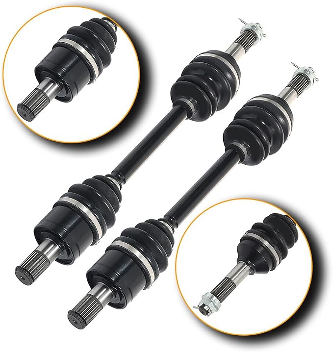 SCITOO Rear Left Right CV Axle Shaft Assembly Fit 2006-2013 for Kawasaki Brute Force 650 2005-2019 for Kawasaki Brute Force 750 59266-0002 59266-0023