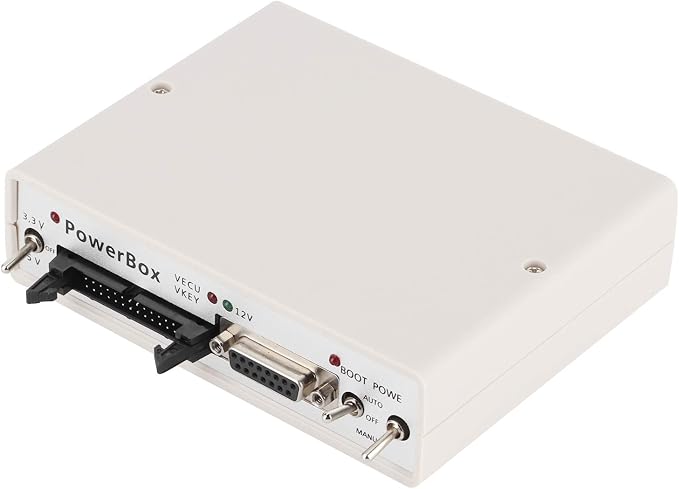 ECU Openport Power Box,ECU Power Box Flash with Full Adapters Compatible with JTAG Works ECU Openport US Plug 100-240V