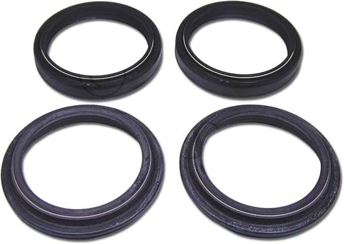 Fork Oil Seal & Wiper Kit Compatible with Honda Kawasaki Suzuki Yamaha