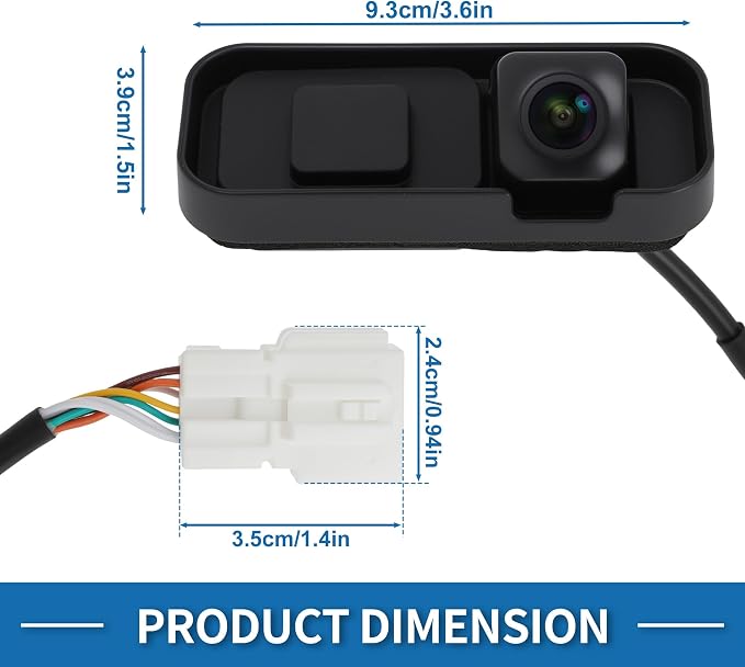 Rear View Camera for Acura ILX 2013-2015 for Acura RLX 2014-2017 Park Assist Backup Reverse Camera Replace 39530-TX6-A01/39530-TX6-A011-M1