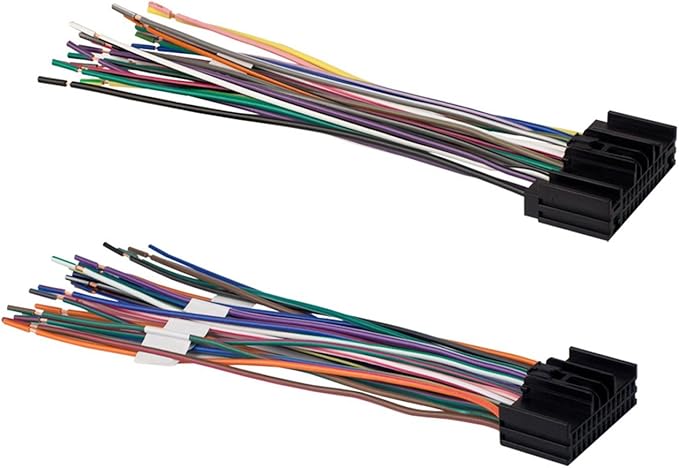 Metra Electronics 71-5524 OEM Radio Harness Plugs Into Car OEM Radio Power 4-Speakers 7 in. Long Fully Terminated 24 And 26 Pin OEM Radio Harness