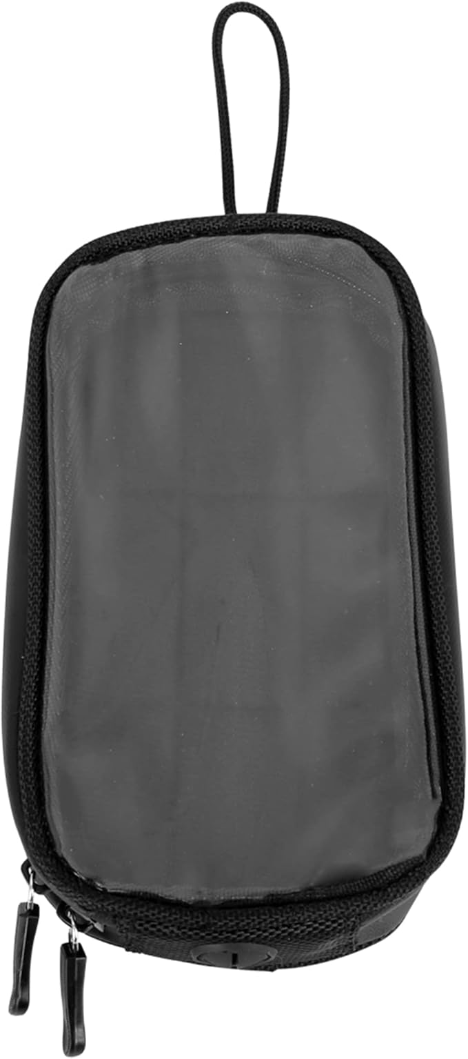 X AUTOHAUX Universal 7 Inch Magnetic Tank Bag Phone Holder Case Saddlebag Faux Leather Waterproof for Motorbike