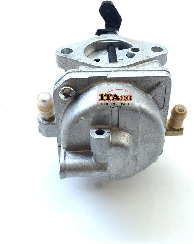 ITACO Boat Motor Carburetor Carb Assy 6BX-14301-10 11 00 compatible with Yamaha Parsun F6 6HP 4T F6-04060000 Outboard Engine