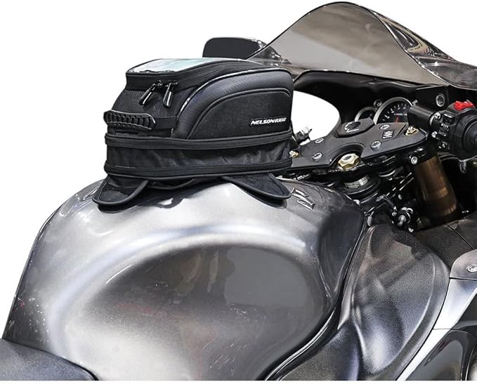 Nelson-Rigg Commuter Lite Tank Bag Magnetic and Strap Dual Mount