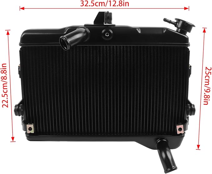 Aluminum Cooling Radiator Replacement for Yamaha YZF-R7 YZFR7 YZF R7 2022 2023 2024 2025 Engine Radiator Cooler