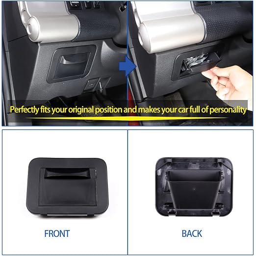 Car Trunk Organizer & Center Console Fuse Storage Box Storage Accessories Compatible with Toyota FJ Cruiser 2007-2021, 2PCS