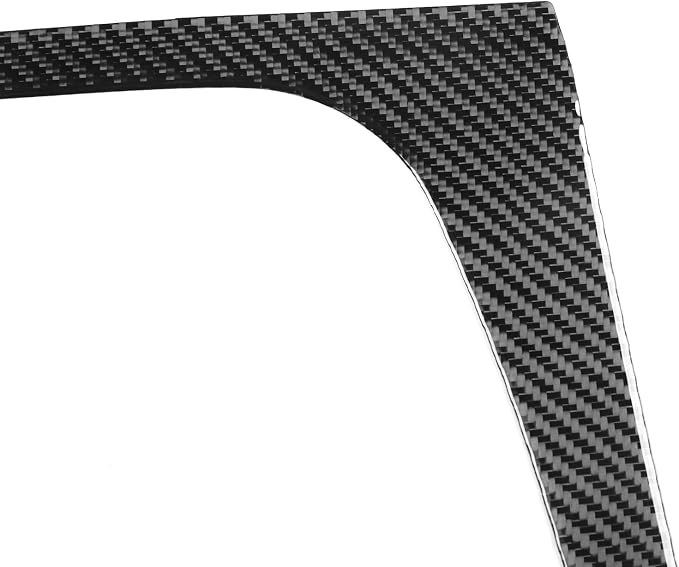 Soft Real Carbon Fiber Compatible with Nissan Altima 2013 2014 2015 2016 2017 2018 Interior Accessories Car Rear Inner Door Guards Vehicle Anti-Scratch Protective Pad