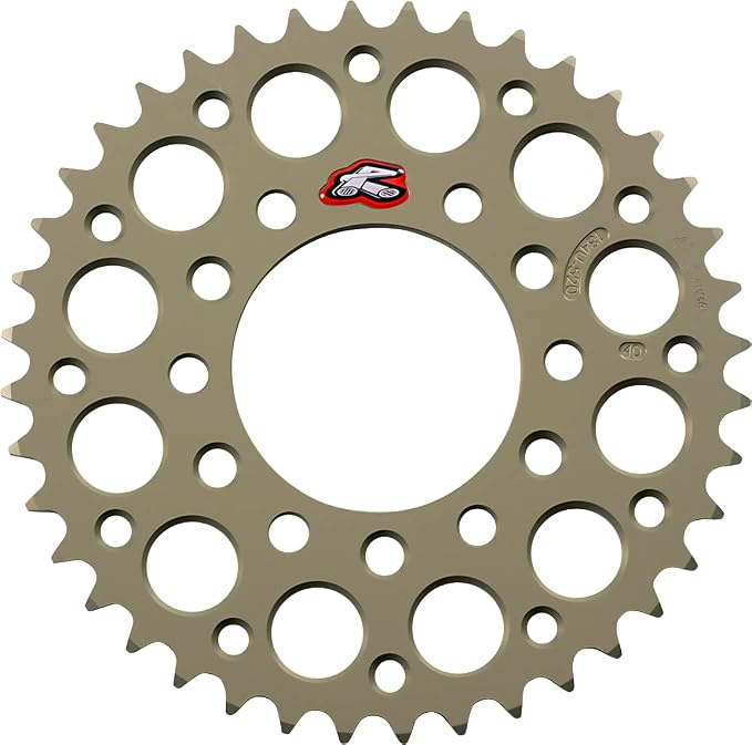 Renthal 210U-520-46P-HA Rear Sprockets - Silver / 46T