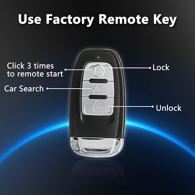 keyless Entry for Old Car Upgarde with App Control for Car with Remote Start Lock Unlock Keyless Open Trunk