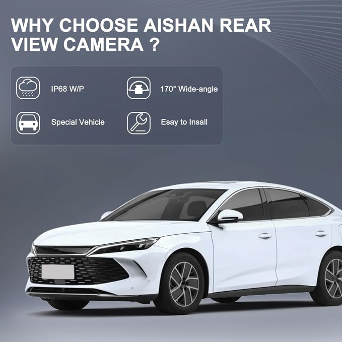 Rear View Back up Camera Parking aid Assist Camera Compatible with Hyundai Sonata 1.6L 2.4L 2.0L 2015 2016 2017 Replace OE# 95760-E6201 95760E6201 95760E6100