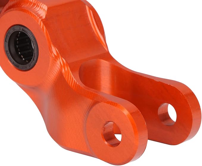 JFG RACING Sur Ron Suspension Linkage Kit Motorcycle Rear Progressive Suspension Link Kit Compatible To Sur Ron X X160 X260 Electric Dirt Bike SUNSET ORANGE