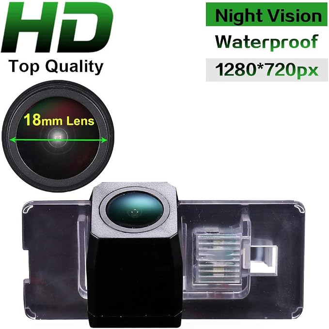 HD IP68 170° Night Vision Reversing Plate Light License Rear View Backup Camera Compatible with BMW Mini Cooper Kombilimousine R55 R56/Convertible cabrio R52/Cabriolet R57/Coupe R58/Roadster R59(7022)