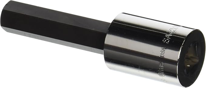 Williams SA-20LA 1/2 Drive Long Hex Bit Socket, 5/8-Inch