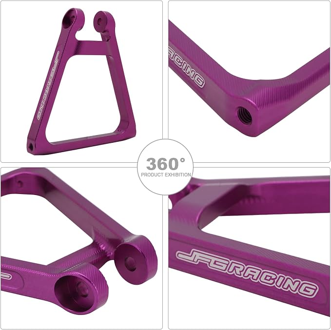 JFG RACING Sur Ron Suspension Triangle Linkage 7075 Al Progressive Link Kit for Sur Ron X/S X160 X260 Electric Dirt Bike, DEEPSKY PURPLE
