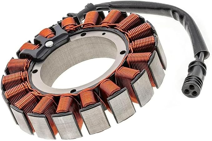 Replace 29987-06 YINNCKE Magneto Ignition Stator Fits for Harley Davidson CVO Road King Street Glide Touring Glide 2006-2014 2998706 29987-06A 2998706A 29987-06B 2998706B 29987-06D 2998706D