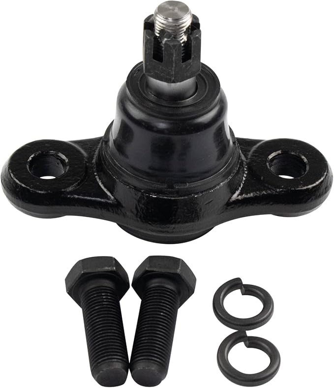 TRQ Front Lower Driver and Passenger Side Ball Joint Set Compatible with 07-10 Hyundai Elantra 11-12 Elantra Touring 10-13 Kia Forte Forte Koup 07-10 Rondo 07-10 Optima 06 Optima 5th Vin Digit E