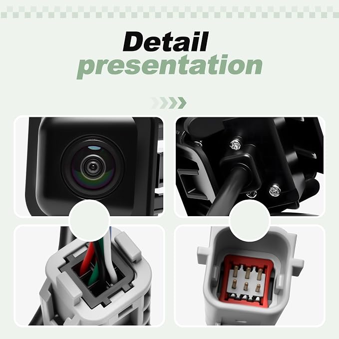 Backup Rear View Parking Camera Compatible with 2014-2020 Chevy Impala 2014 Impala ECO Replace GM1960113 590110 590-110 23323779 22740367
