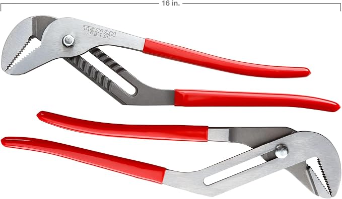 TEKTON 16 Inch Groove Joint Pliers (4-1/4 in. Jaw) | 37526 | Made in USA