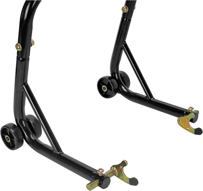 Extreme Max 5600.3211 Sport Bike Motorcycle Front & Rear Spool-Style Lift Stand - Fits Most Yamaha, Honda, Kawasaki, Suzuki, Ducati, BMW