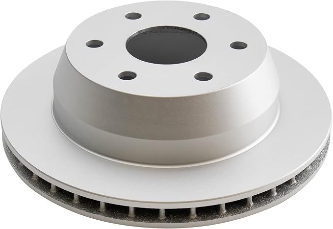 TRQ Rear G-Coated Brake Rotor LH RH Kit Pair Set of 2 for GM Truck SUV