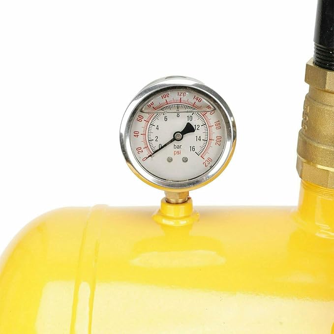 BLACKHORSE-RACING 5 Gallon Air Tire Bead Seater - 145PSI Blaster Tool Seating Inflator w/Gauge Car Truck ATV Tank Heavy Duty