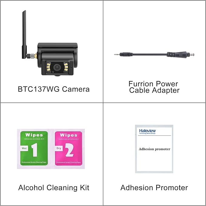 Haloview BTC137WG Byte Tango Rear Camera for BT7 / BT7 Touch / BT7 TPMS