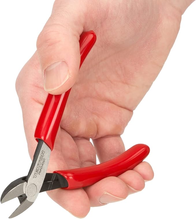 TEKTON Mini Pliers Set, 3-Piece (Long Nose, Flat Nose, Cutting) | PMN99003