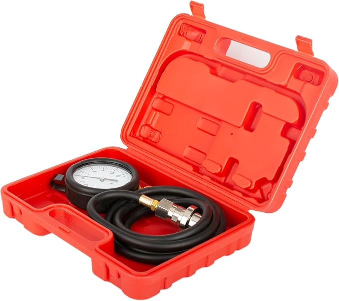 TU-32-6 Fuel Pressure Tester Kit, Fuel Pressure Tester Compatible with GM 6.6L Duramax Diesel Fuel Engines, Fuel Pressure Test Kit.