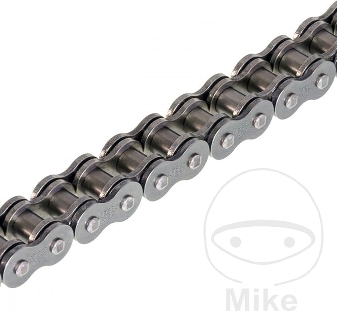 JT Chain JTC530X1R112RL (530 Series) Black Steel 112 Link Heavy Duty X-Ring Chain with Connecting Link