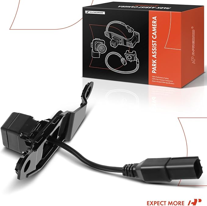 A-Premium Rear View Backup Camera Compatible with Toyota | Parking Camera for 2016 2017 2018 2019 Prius C - Replace# 86790-52210