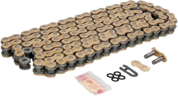 DID (520VX3GB-130) Gold 130 Link High Performance VX Series X-Ring Chain with Connecting Link