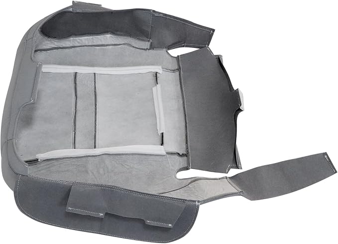 Priprilod Gray Cloth Front Passenger Side Bottom Replacement Seat Cover Compatible with Dodge Ram 2500 3500 4500 5500 2006 2007 2008 2009 2010
